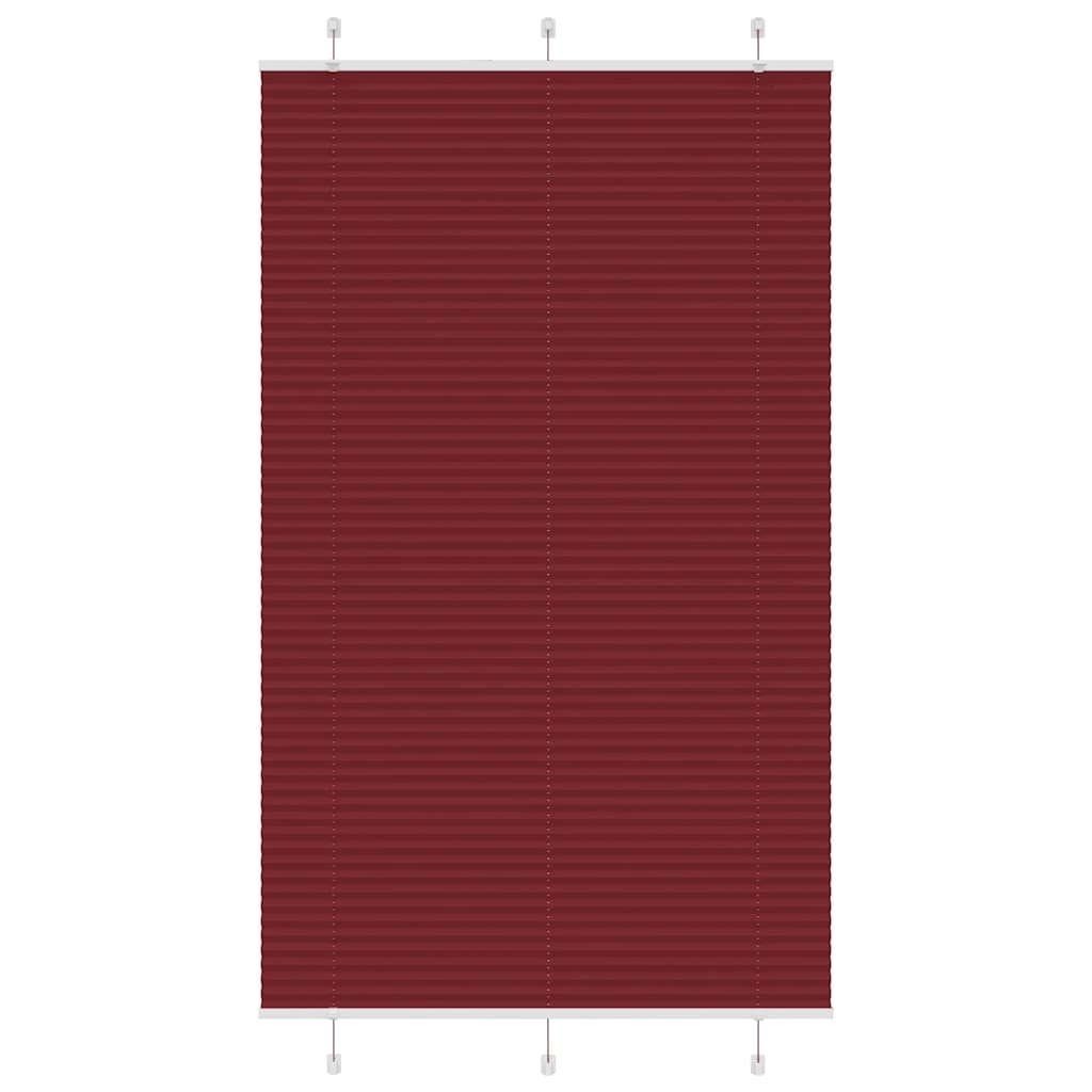 vidaXL Plissee Anthrazit Stoffbreite 39,4 cm Polyester