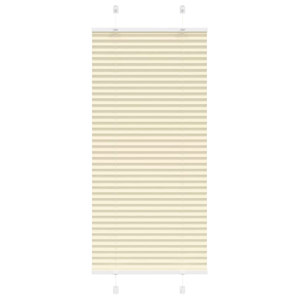 vidaXL Plissee Anthrazit Stoffbreite 39,4 cm Polyester