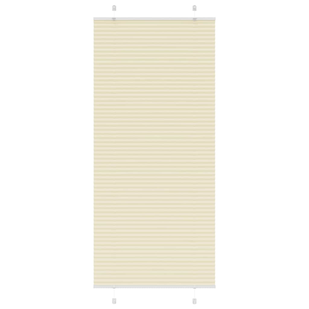 vidaXL Plissee Anthrazit Stoffbreite 39,4 cm Polyester