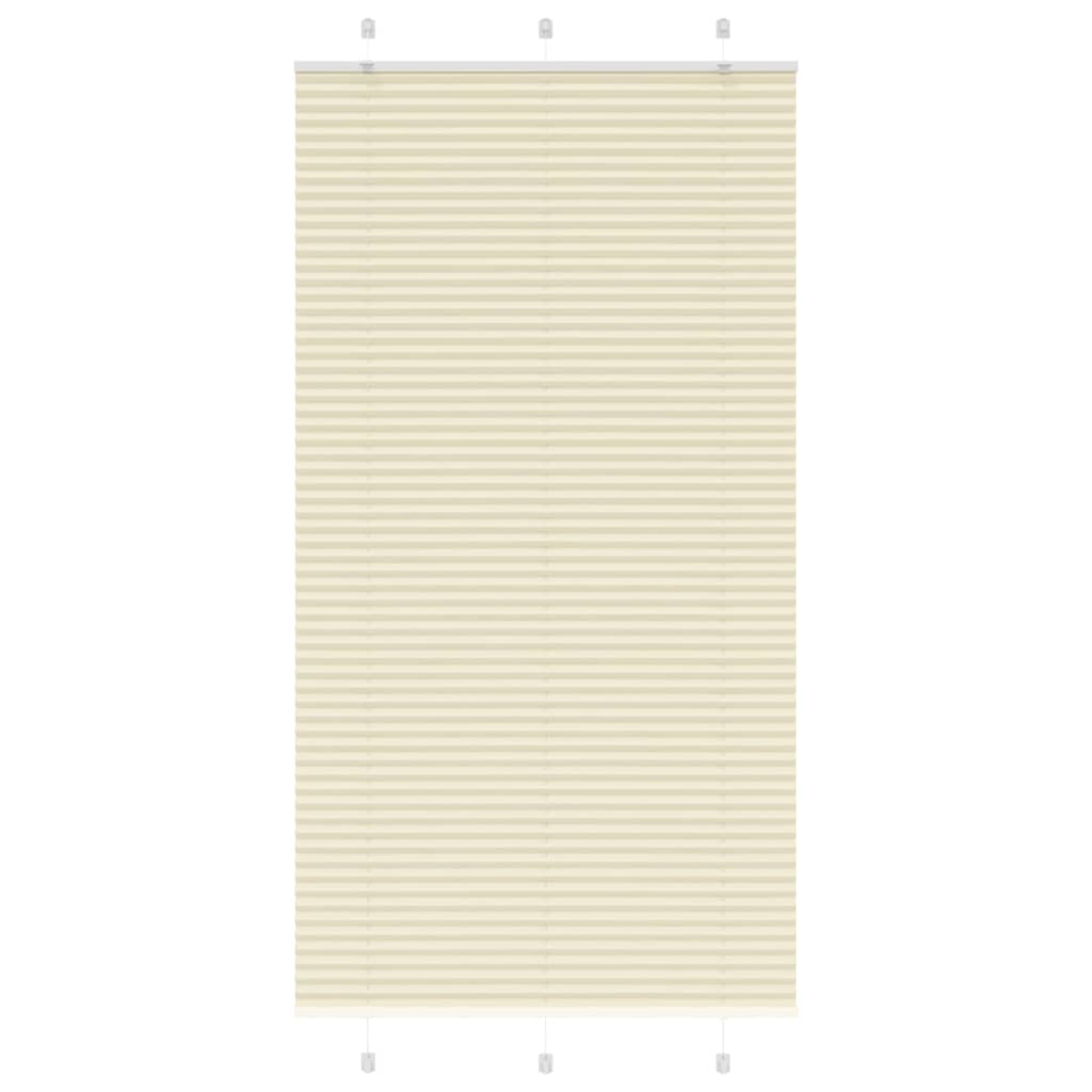 vidaXL Plissee Anthrazit Stoffbreite 39,4 cm Polyester