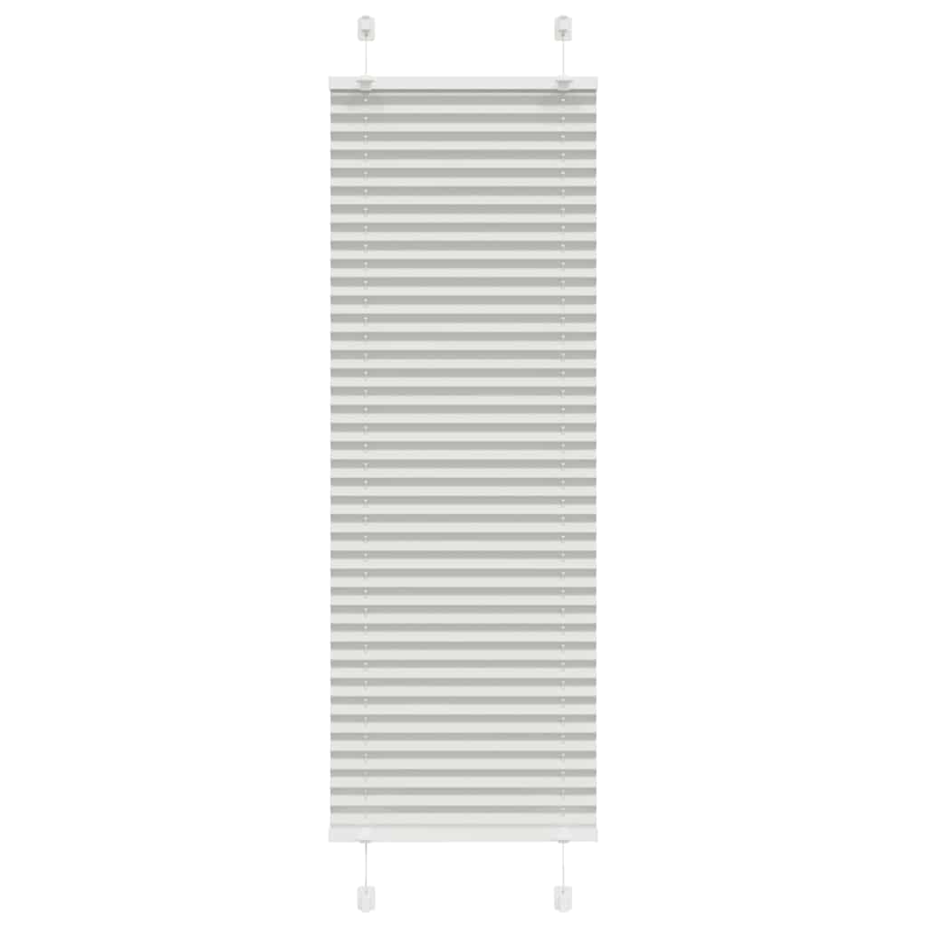 vidaXL Plissee Anthrazit Stoffbreite 39,4 cm Polyester