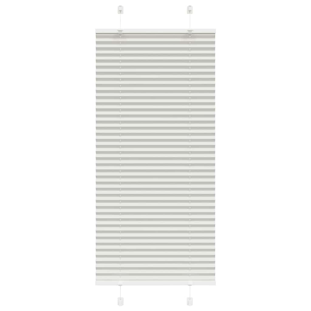 vidaXL Plissee Anthrazit Stoffbreite 39,4 cm Polyester