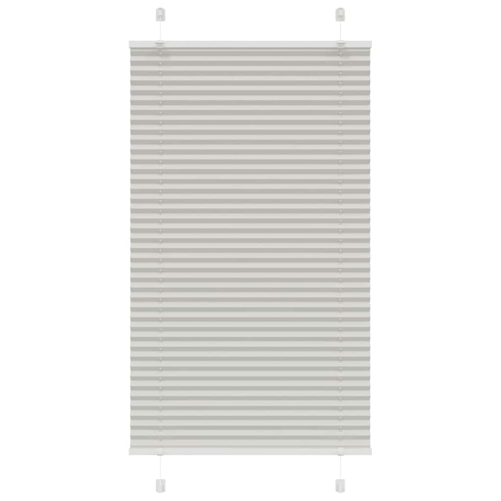 vidaXL Plissee Anthrazit Stoffbreite 39,4 cm Polyester
