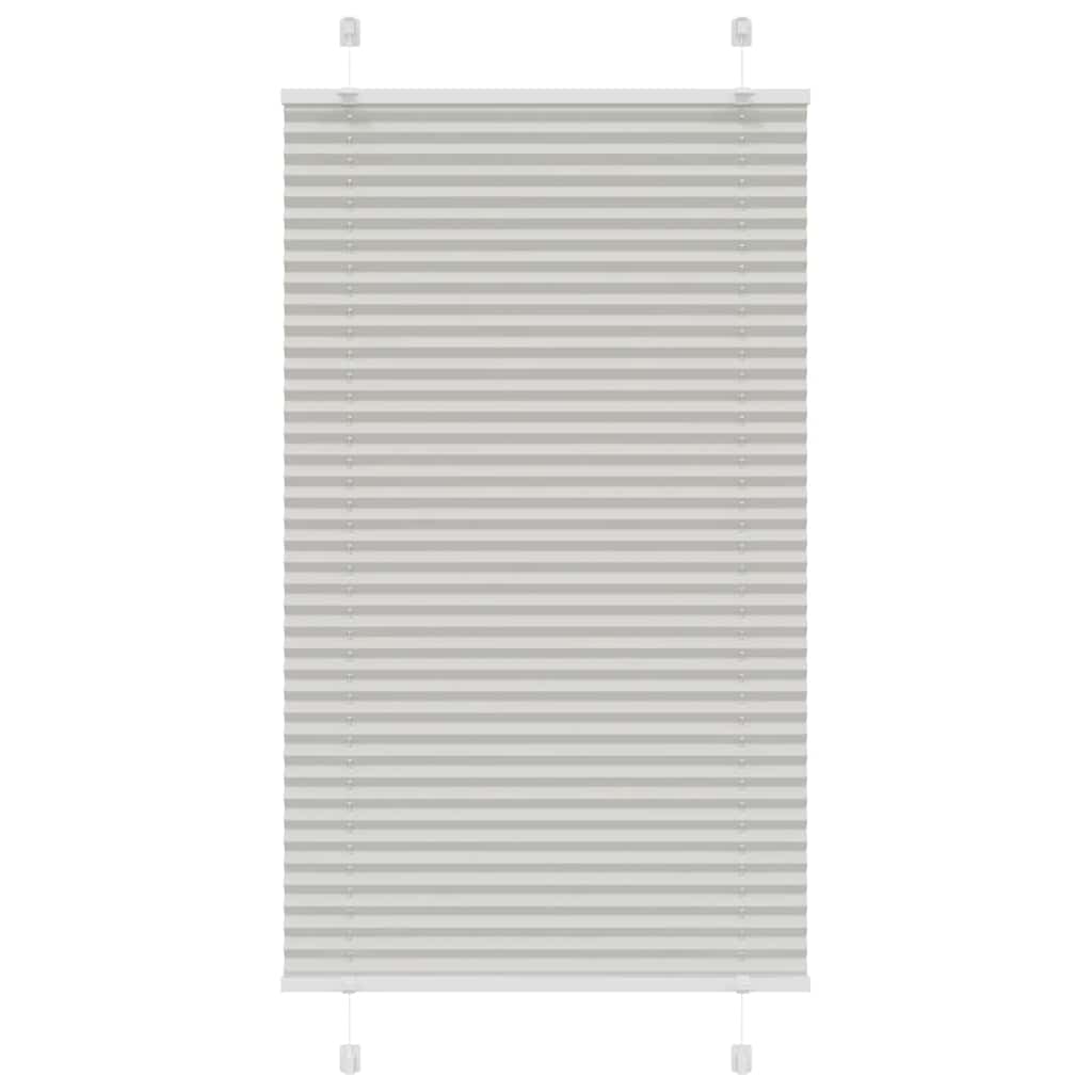 vidaXL Plissee Anthrazit Stoffbreite 39,4 cm Polyester