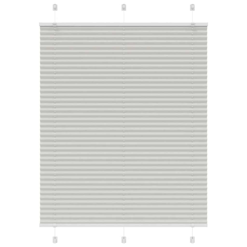 vidaXL Plissee Anthrazit Stoffbreite 39,4 cm Polyester