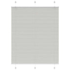 vidaXL Plissee Anthrazit Stoffbreite 39,4 cm Polyester