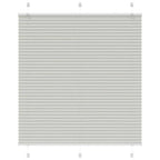 vidaXL Plissee Anthrazit Stoffbreite 39,4 cm Polyester