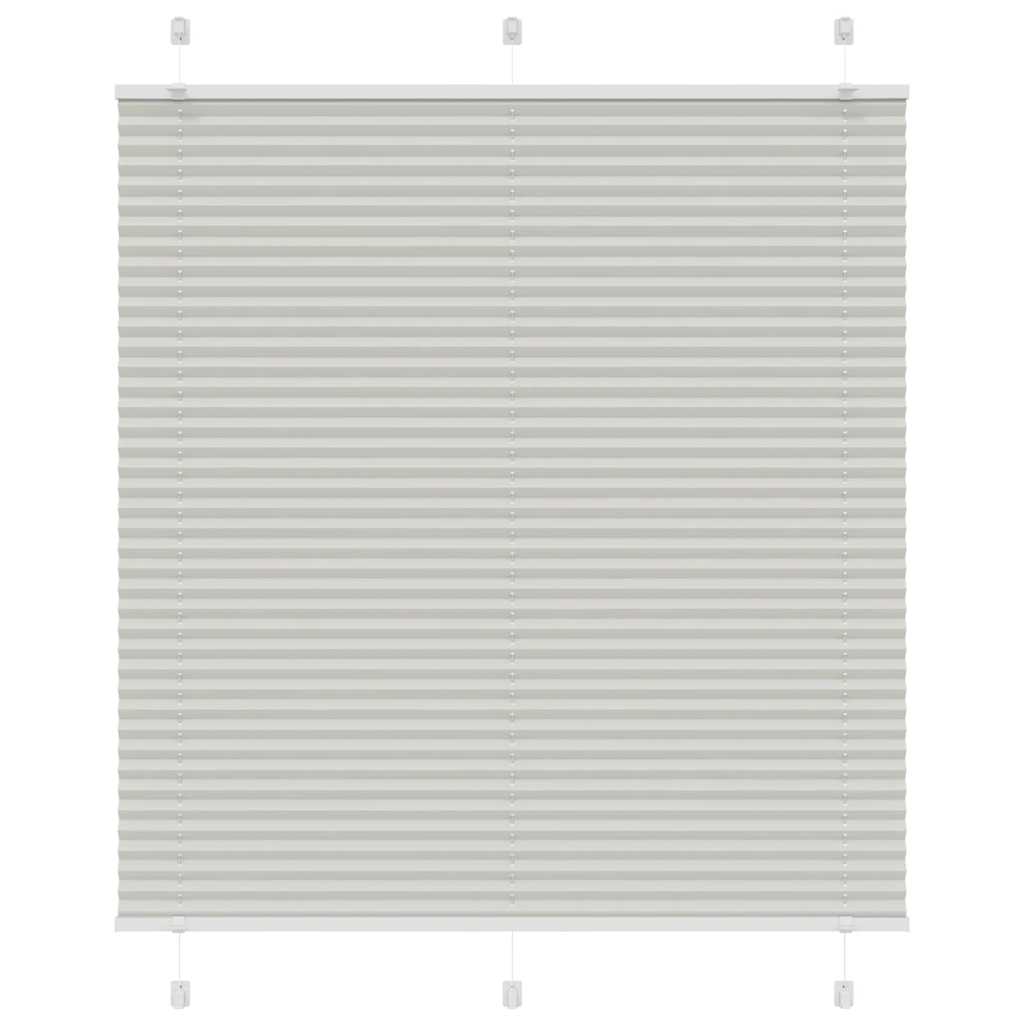 vidaXL Plissee Anthrazit Stoffbreite 39,4 cm Polyester