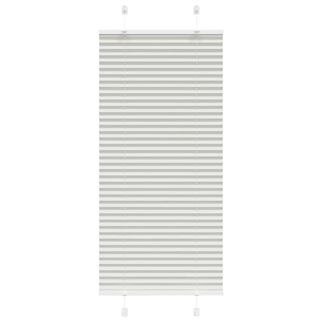 vidaXL Plissee Anthrazit Stoffbreite 39,4 cm Polyester