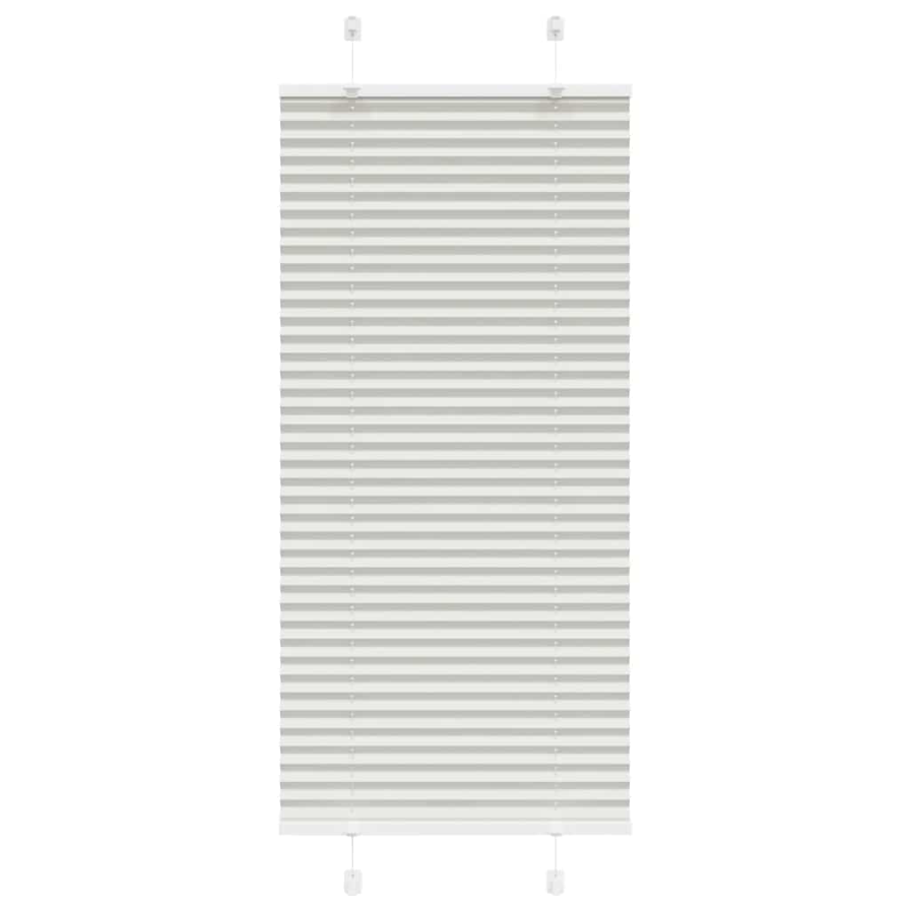 vidaXL Plissee Anthrazit Stoffbreite 39,4 cm Polyester