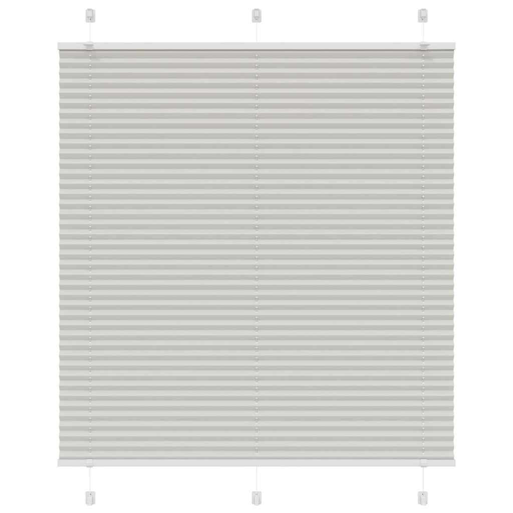 vidaXL Plissee Anthrazit Stoffbreite 39,4 cm Polyester