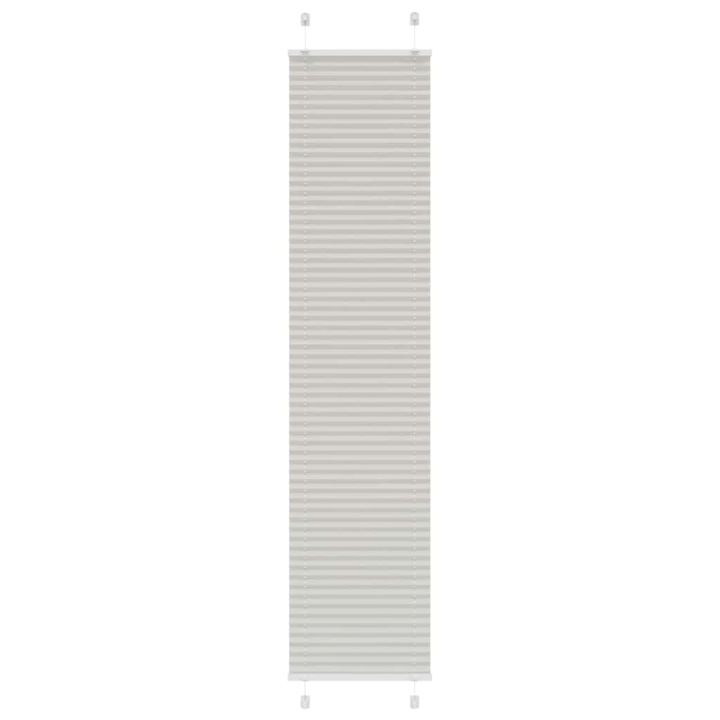 vidaXL Plissee Anthrazit Stoffbreite 39,4 cm Polyester
