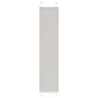 vidaXL Plissee Anthrazit Stoffbreite 39,4 cm Polyester