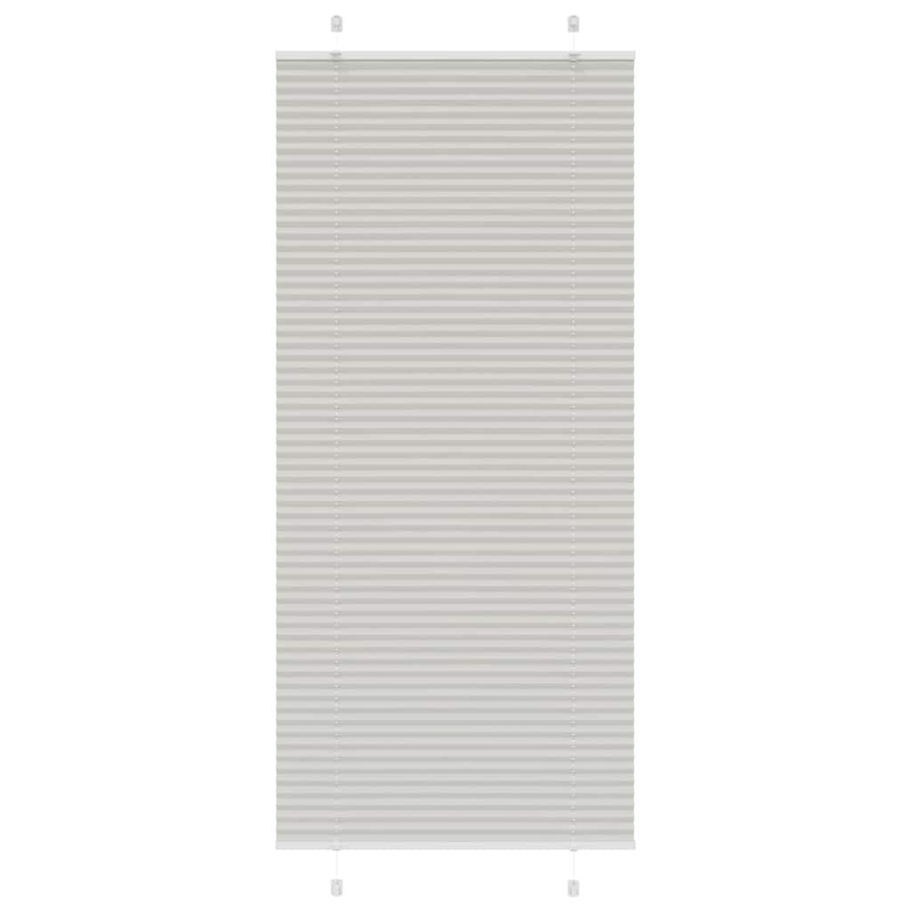 vidaXL Plissee Anthrazit Stoffbreite 39,4 cm Polyester