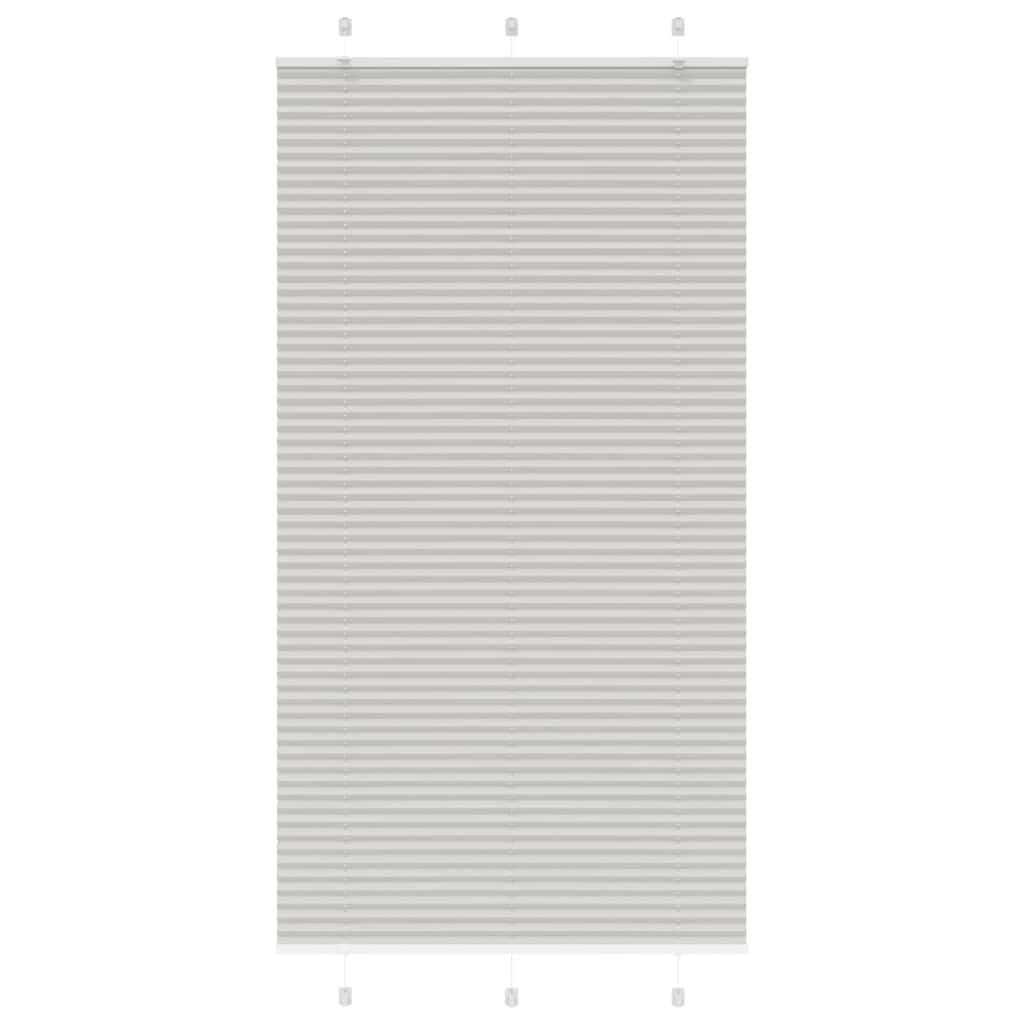 vidaXL Plissee Anthrazit Stoffbreite 39,4 cm Polyester