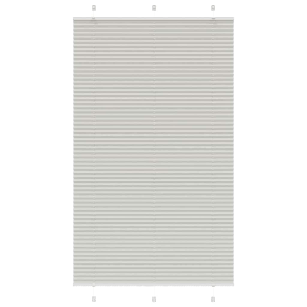 vidaXL Plissee Anthrazit Stoffbreite 39,4 cm Polyester