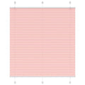 vidaXL Plissee Anthrazit Stoffbreite 39,4 cm Polyester