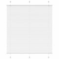 vidaXL Plissee Anthrazit Stoffbreite 39,4 cm Polyester