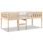 vidaXL Kinderbett ohne Matratze 80x200 cm Massivholz Kiefer