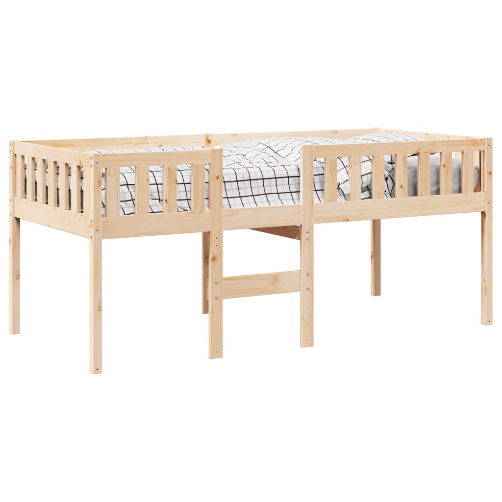 vidaXL Kinderbett ohne Matratze 80x200 cm Massivholz Kiefer