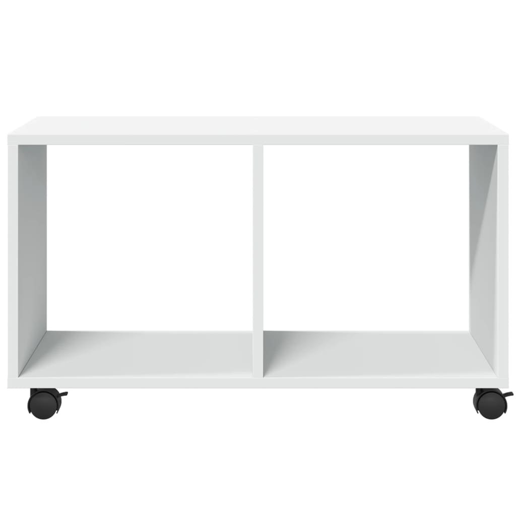 vidaXL Rollschrank Weiß 72x33x42,5 cm Holzwerkstoff