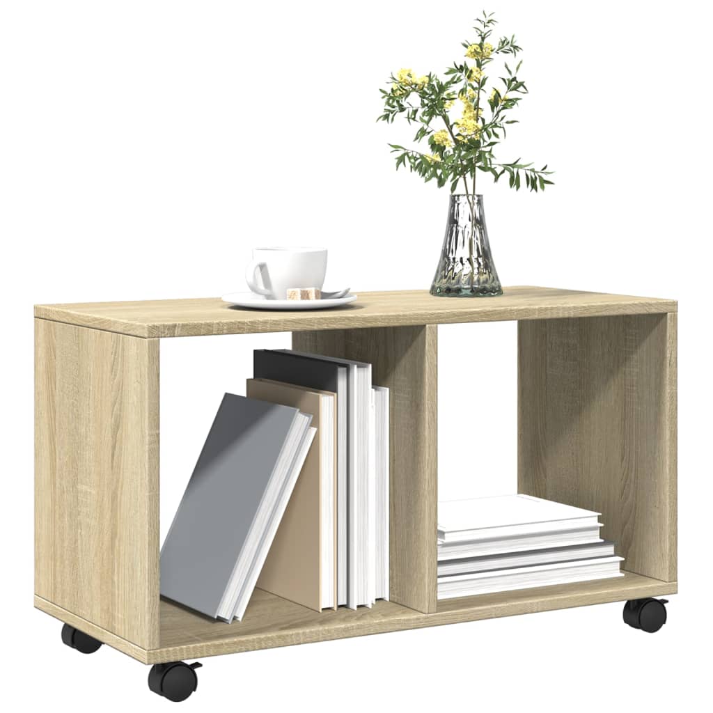 vidaXL Rollschrank Sonoma-Eiche 72x33x42,5 cm Holzwerkstoff