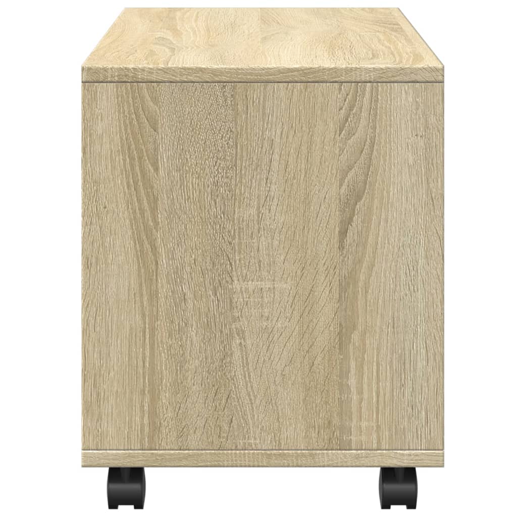 vidaXL Rollschrank Sonoma-Eiche 72x33x42,5 cm Holzwerkstoff