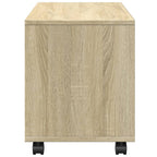 vidaXL Rollschrank Sonoma-Eiche 72x33x42,5 cm Holzwerkstoff