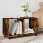 vidaXL Rollschrank Räuchereiche 72x33x42,5 cm Holzwerkstoff