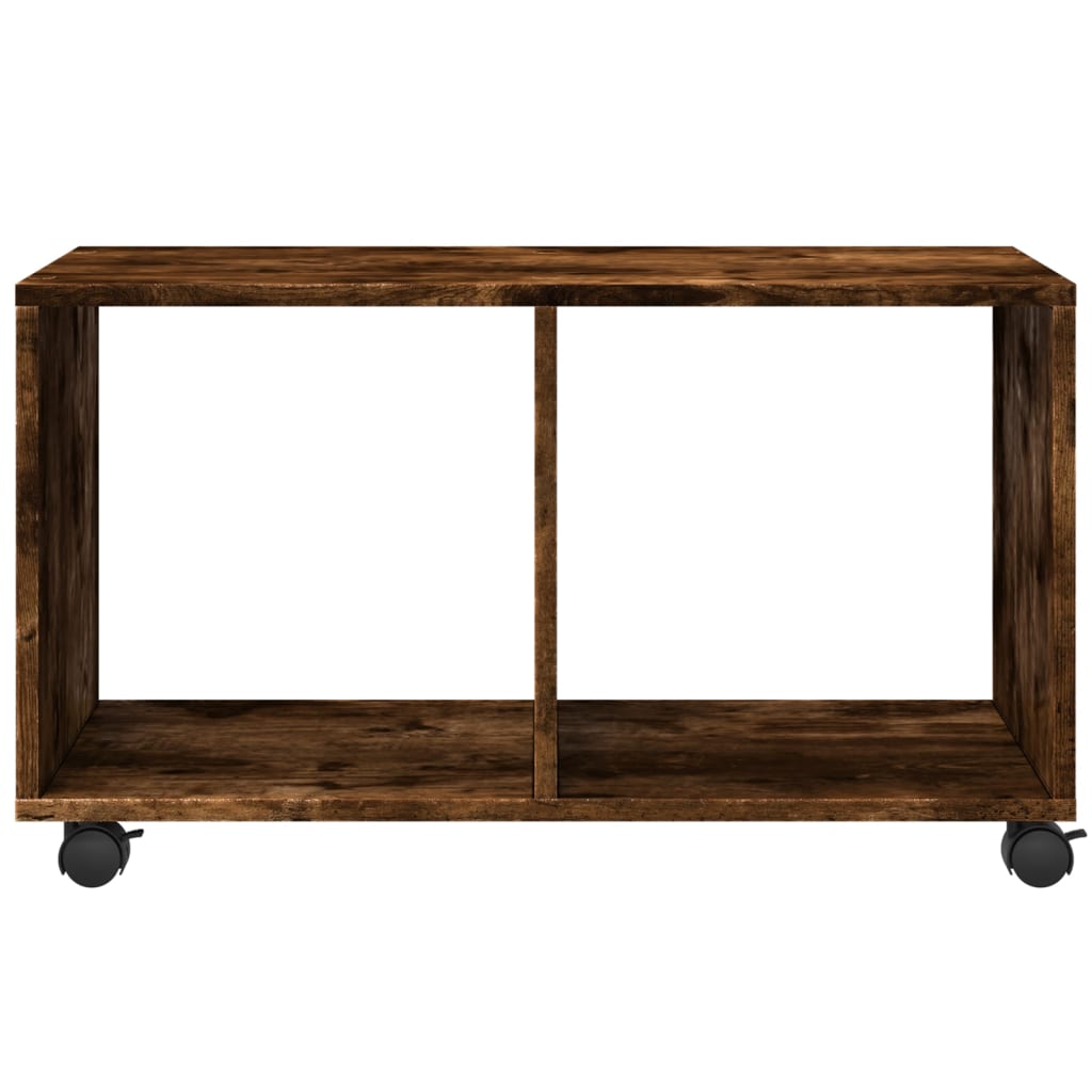 vidaXL Rollschrank Räuchereiche 72x33x42,5 cm Holzwerkstoff
