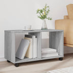 vidaXL Rollschrank Grau Sonoma 72x33x42,5 cm Holzwerkstoff