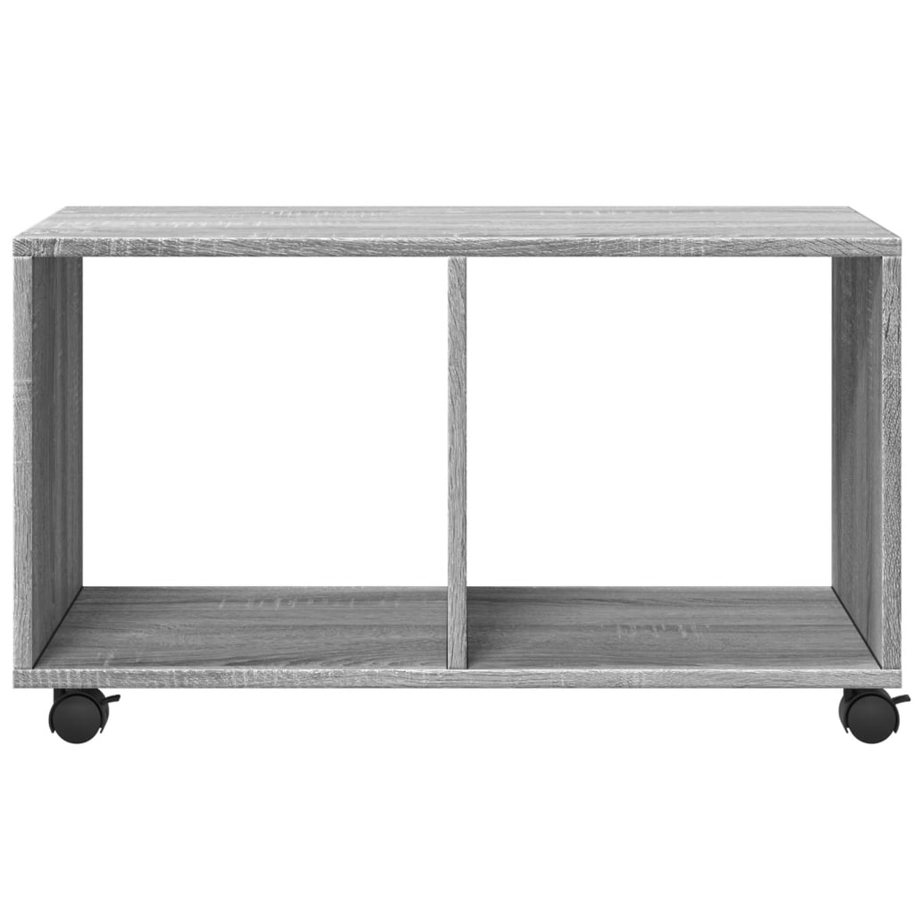 vidaXL Rollschrank Grau Sonoma 72x33x42,5 cm Holzwerkstoff