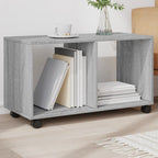 vidaXL Rollschrank Grau Sonoma 72x33x42,5 cm Holzwerkstoff