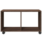 vidaXL Rollschrank Braun Eichen-Optik 72x33x42,5 cm Holzwerkstoff