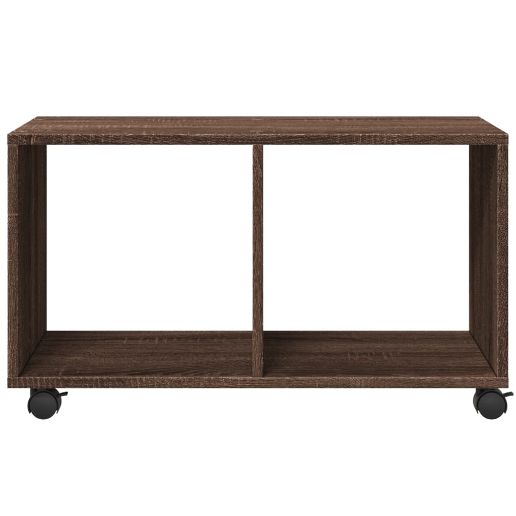 vidaXL Rollschrank Braun Eichen-Optik 72x33x42,5 cm Holzwerkstoff