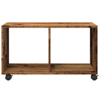 vidaXL Rollschrank Altholz-Optik 72x33x42,5 cm Holzwerkstoff