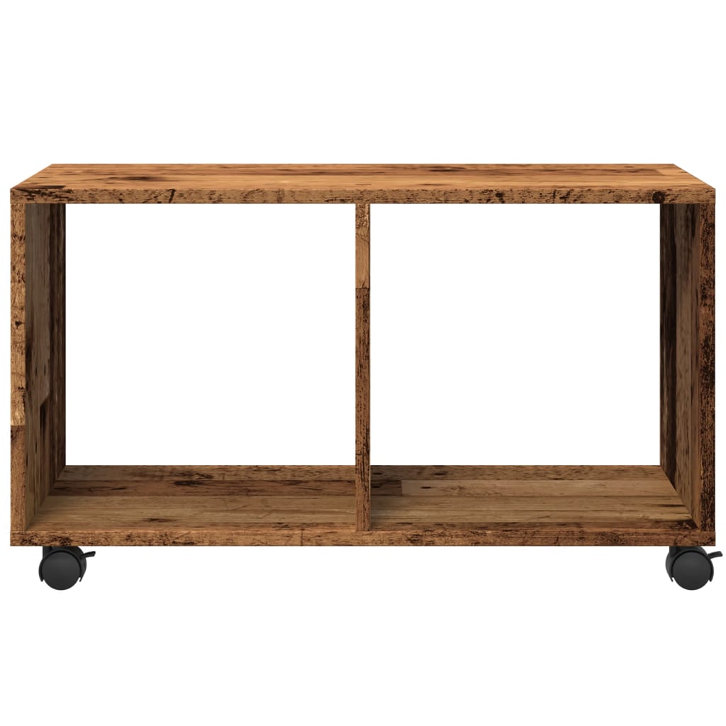 vidaXL Rollschrank Altholz-Optik 72x33x42,5 cm Holzwerkstoff