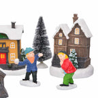 vidaXL Weihnachtlicher Tischdekoration Mehrfarbig Harz, Plastik