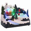 vidaXL Weihnachtlicher Tisch Mehrfarbig 16 x 11,5 x 13 cm Kunststoff