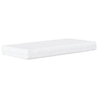 vidaXL Schaumstoffmatratze für Kinder Weiß 80x160 cm Härtegrad H2 H3