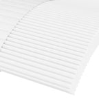 vidaXL Schaumstoffmatratze für Kinder Weiß 80x160 cm Härtegrad H2 H3