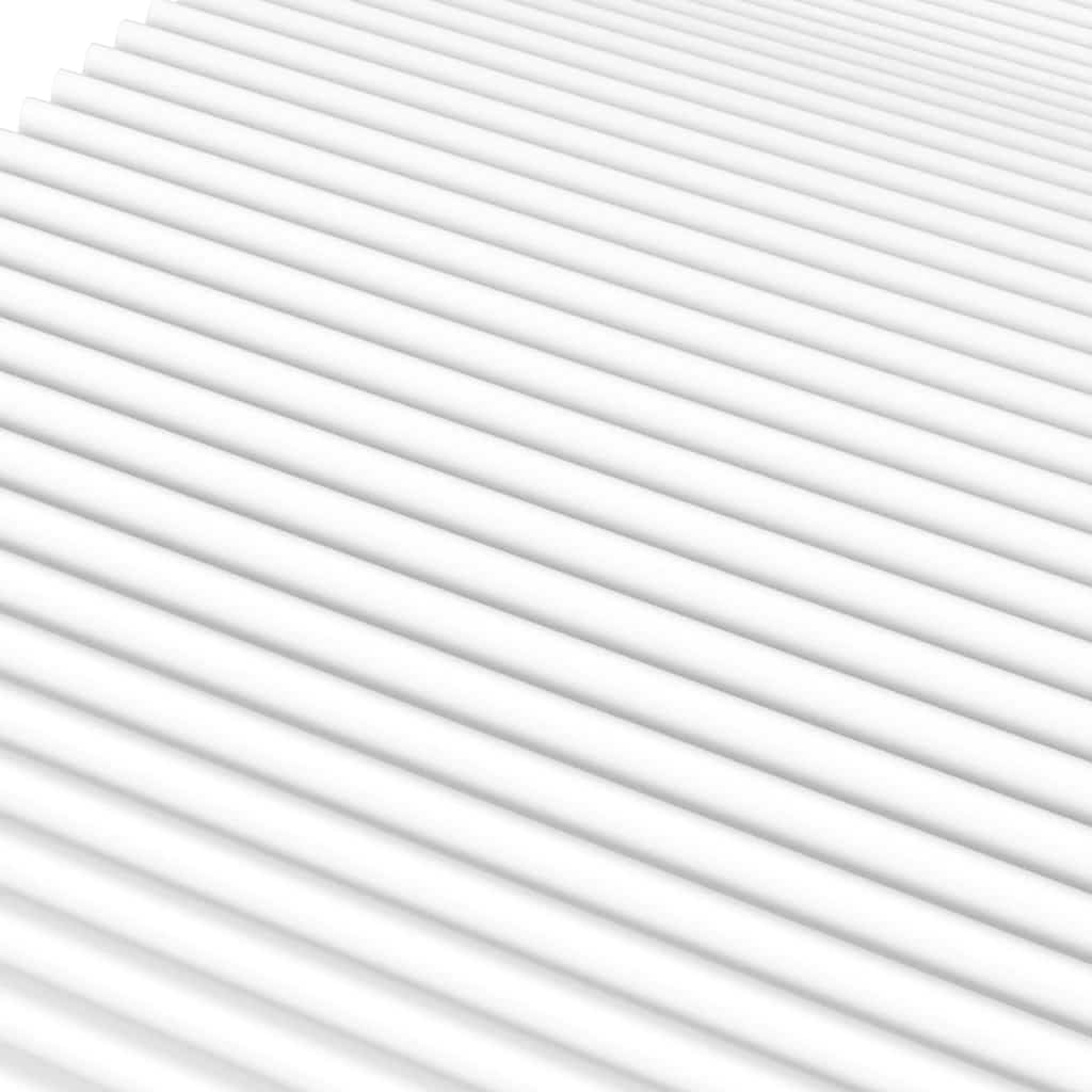 vidaXL Schaumstoffmatratze für Kinder Weiß 80x160 cm Härtegrad H2 H3
