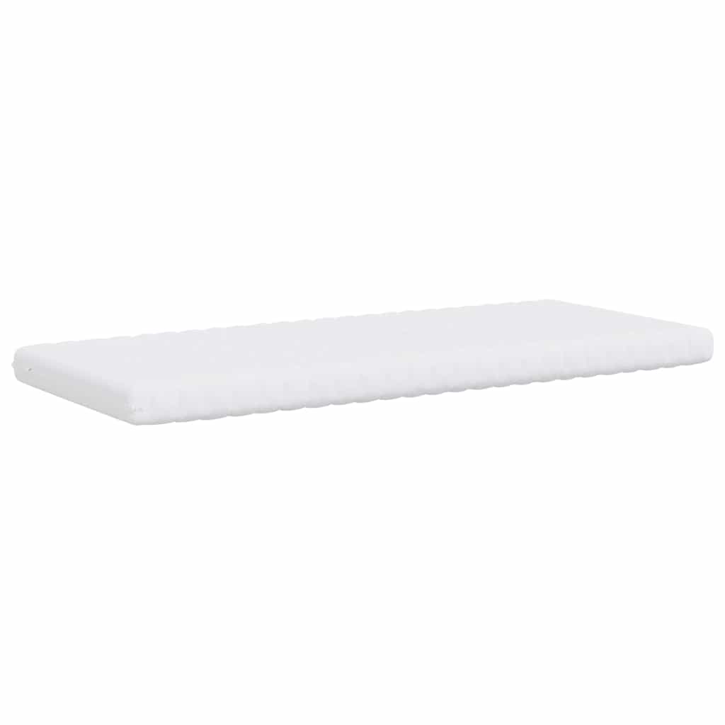 vidaXL Schaumstoffmatratze Kinder Weiß 80x160 cm 7-Zonen Härte 20 ILD