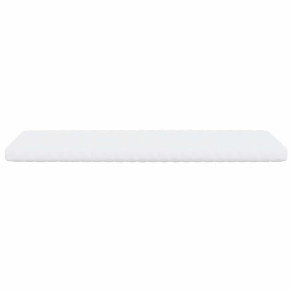 vidaXL Schaumstoffmatratze Kinder Weiß 80x160 cm 7-Zonen Härte 20 ILD