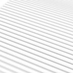 vidaXL Schaumstoffmatratze Weiß 80x210 cm Härtegrad H2 H3