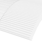 vidaXL Schaumstoffmatratze Weiß 80x210 cm Härtegrad H2 H3