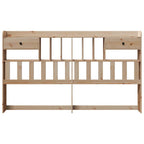 vidaXL Kopfteil mit Stauraum 180 cm Massivholz Kiefer