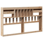 vidaXL Kopfteil mit Stauraum 180 cm Massivholz Kiefer