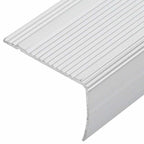vidaXL Treppenkantenprofile 10 pcs Silber 67 x 3 x 2 cm Aluminium