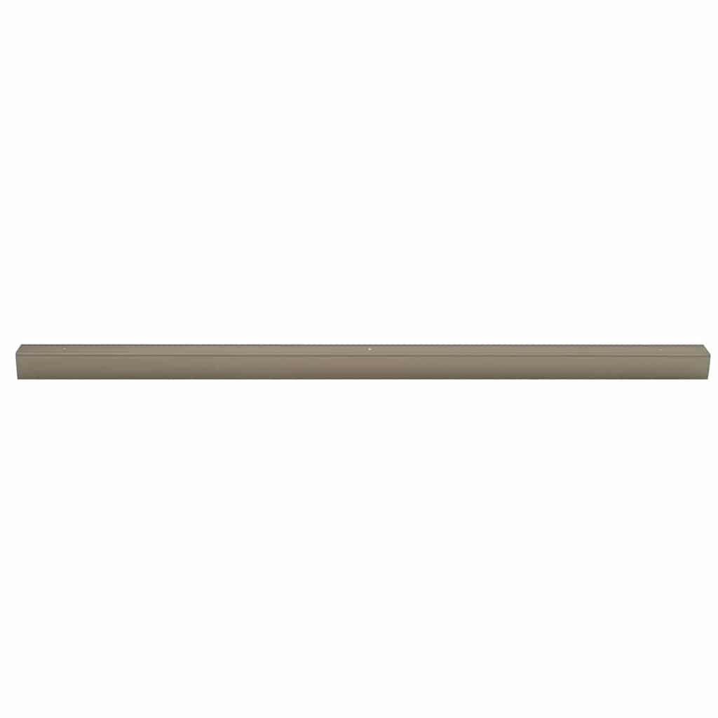 vidaXL Treppenkantenprofile 10 pcs Champagner 67 x 3.5 x 3 cm